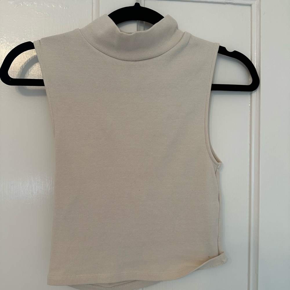 Zara crop turtleneck